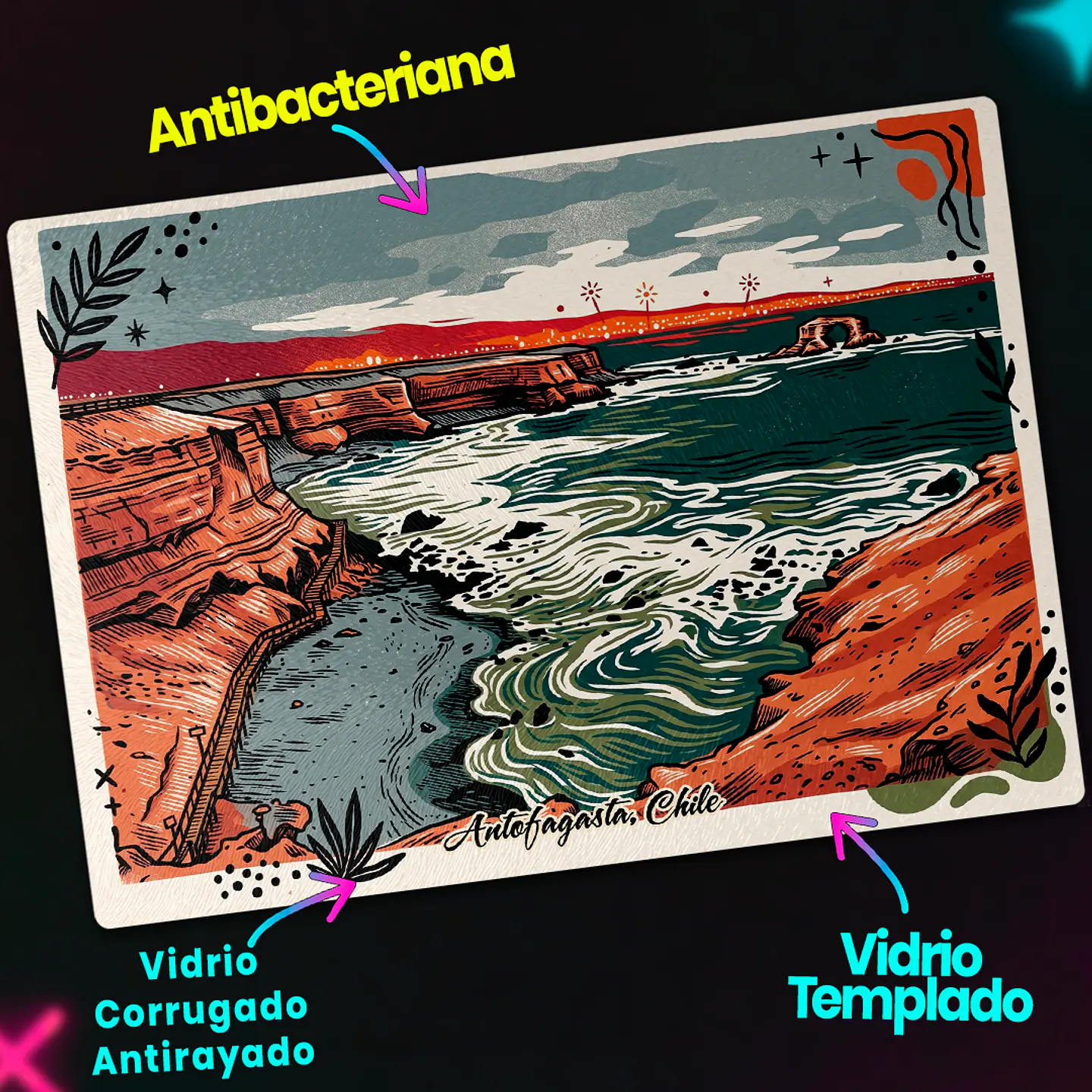 Tabla de cocina - Diseño La Portada de Antofagasta 3