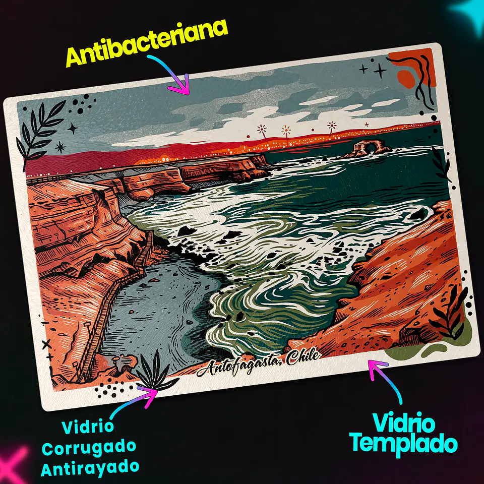 Tabla de cocina - Diseño La Portada de Antofagasta 3