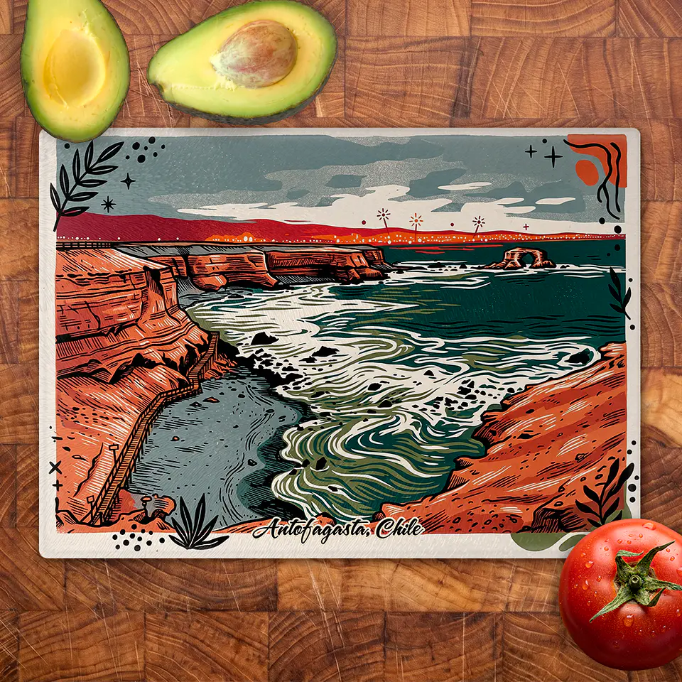 Tabla de cocina - Diseño La Portada de Antofagasta 2