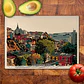 Tabla de cocina - Diseño Casas de Colores y Bahía de Valparaíso - Miniatura 2
