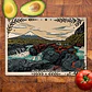 Tabla de cocina - Diseño Saltos del Petrohué y Volcán Osorno - Miniatura 2