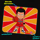 Mousepad 20x24 cm - Diseño Slam Dunk Chibi Mitsui - Miniatura 3