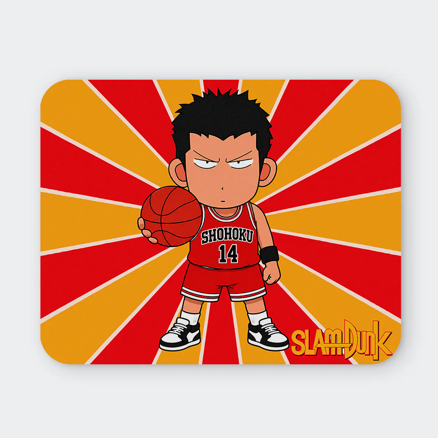Mousepad 20x24 cm - Diseño Slam Dunk Chibi Mitsui 1