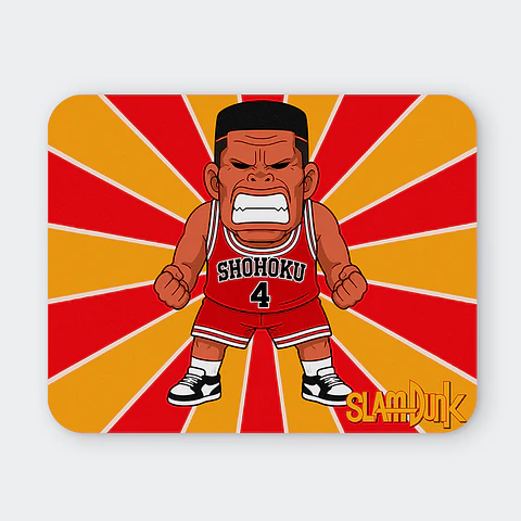 Mousepad 20x24 cm - Diseño Slam Dunk Chibi Akagi