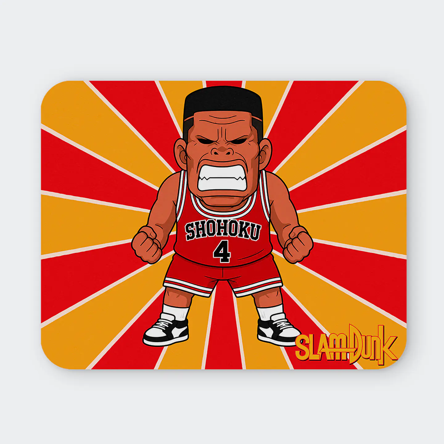 Mousepad 20x24 cm - Diseño Slam Dunk Chibi Akagi 1