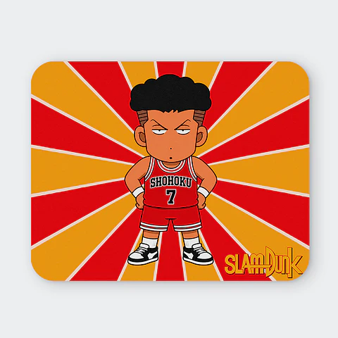 Mousepad 20x24 cm - Diseño Slam Dunk Chibi Miyagi