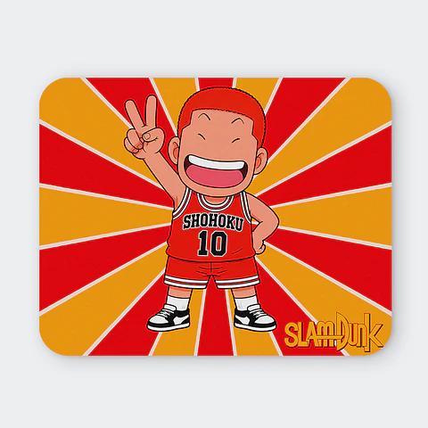 Mousepad 20x24 cm - Diseño Slam Dunk Chibi Hanamichi