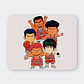 Mousepad 20x24 cm - Diseño Slam Dunk Equipo Chibi - Miniatura 1