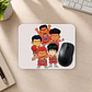 Mousepad 20x24 cm - Diseño Slam Dunk Equipo Chibi - Miniatura 2