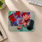 Mousepad 20x24 cm - Diseño Slam Dunk Chibi Volcada - Miniatura 2
