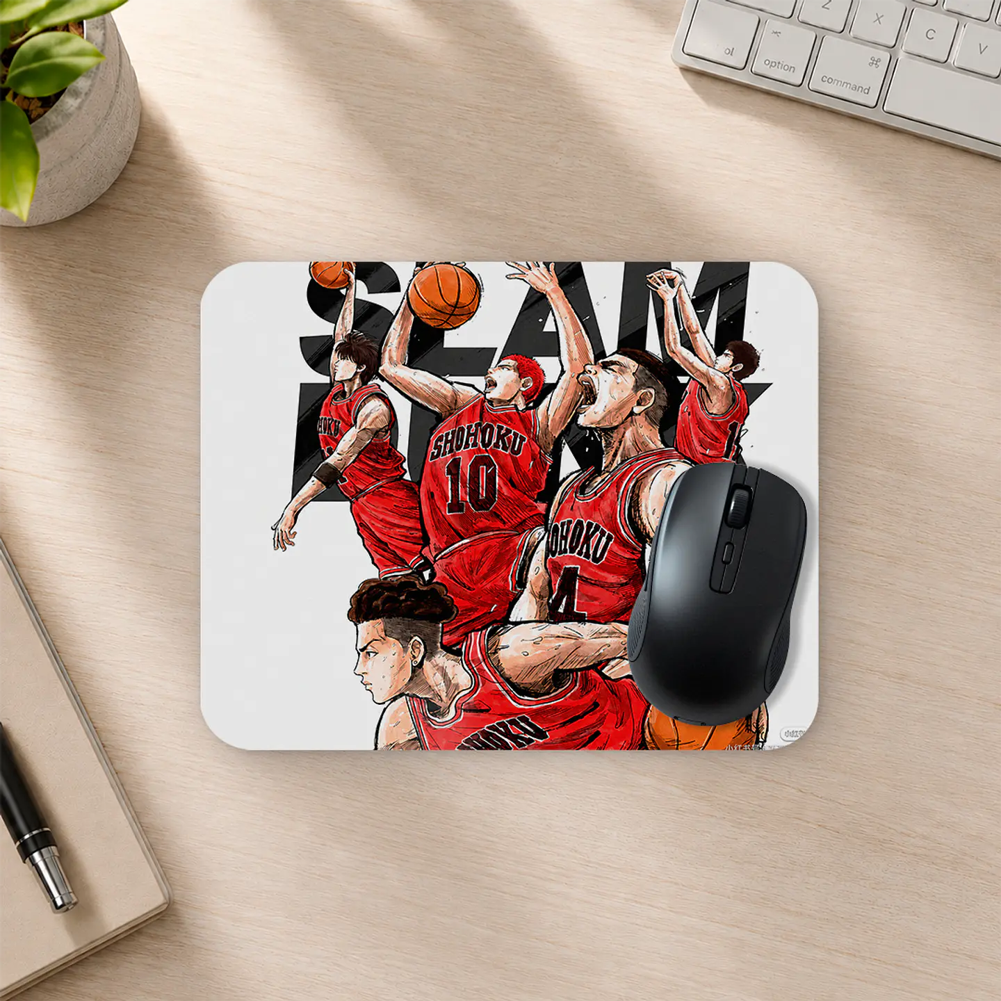 Mousepad 20x24 cm - Diseño Slam Dunk Collage Acción 2