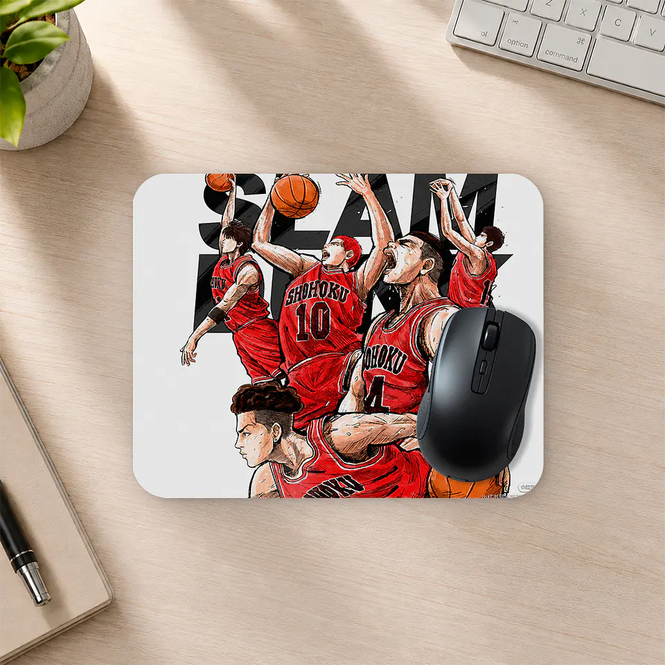Mousepad 20x24 cm - Diseño Slam Dunk Collage Acción 2