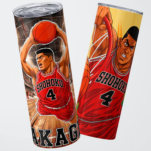 Mug Termo 600ml - Diseño Slam Dunk Akagi Capitán Shohoku
