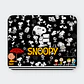 Mousepad 20x24 cm - Diseño Snoopy Fondo Negro Collage - Miniatura 1