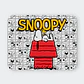 Mousepad 20x24 cm - Diseño Snoopy Casita Roja Cómic - Miniatura 1