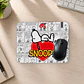 Mousepad 20x24 cm - Diseño Snoopy Corazón Cómic - Miniatura 2