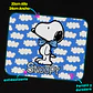 Mousepad 20x24 cm - Diseño Snoopy Nubes Azules - Miniatura 3