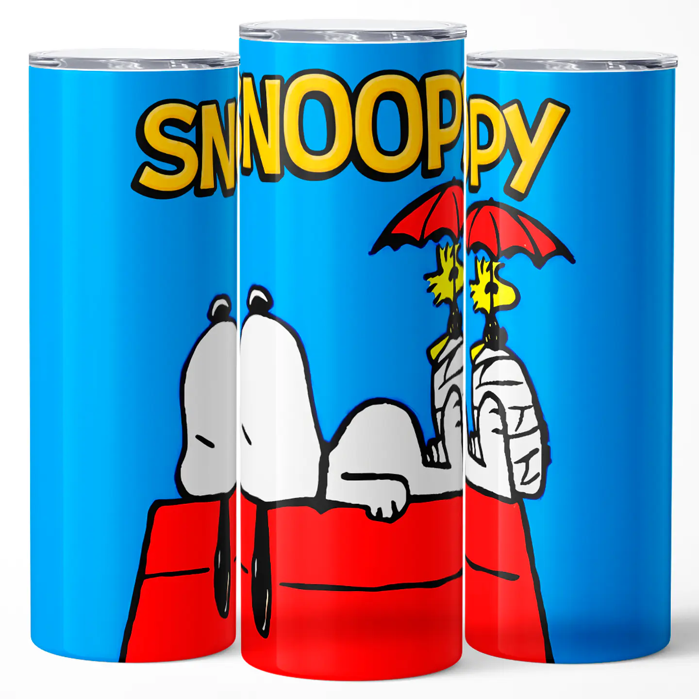 Mug Termo 600ml - Diseño Snoopy y Woodstock 3