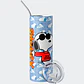 Mug Termo 600ml - Diseño Snoopy Joe Cool Fondo Azul - Miniatura 1