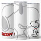 Mug Termo 600ml - Diseño Snoopy Minimalista Blanco y Gris - Miniatura 3