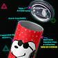 Mug Termo 600ml - Diseño Snoopy Joe Cool Fondo Rojo - Miniatura 3