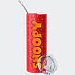 Mug Termo 600ml - Diseño Snoopy Joe Cool Fondo Rojo - Miniatura 2