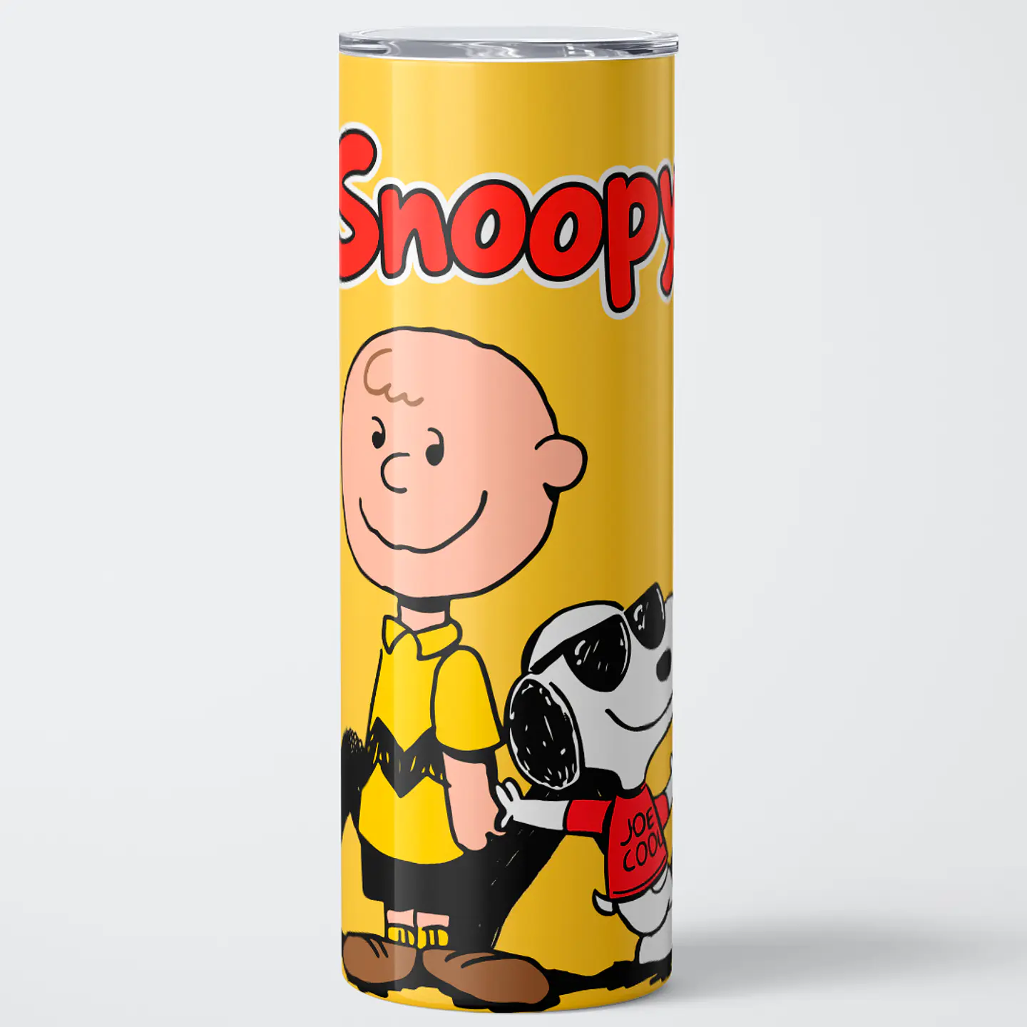 Mug Termo 600ml - Diseño Snoopy Joe Cool y Charlie Brown 1