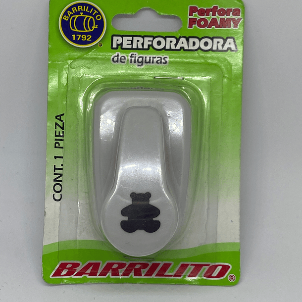 PERFORADORA BARRILITO VERDE CHICO OSITO