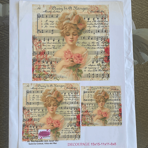 LAMINAS PARA DECOUPAGE (20x25)