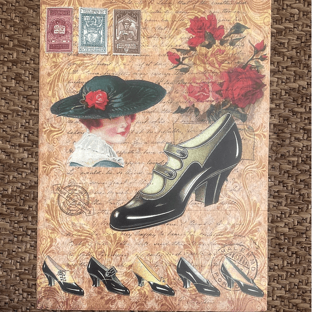 LAMINAS PARA DECOUPAGE   21x29 VINTAGE