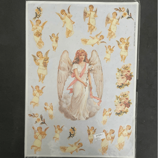 LAMINAS PARA DECOUPAGE (20x25) RELIGIOSO