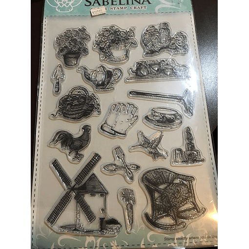 SET DE SELLOS SABELINA XL VERDE  COUNTRY