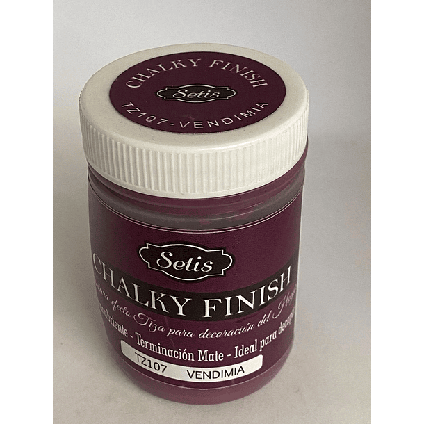 Chalky Finish Setis Mate Efecto TIZA 125 ML VENDIMIA