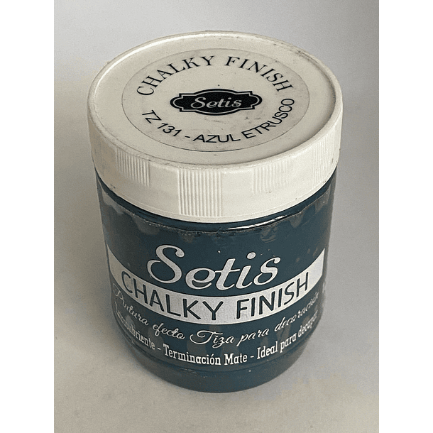 Chalky Finish Setis Mate Efecto TIZA 125 ML AZUL ETRUSCO