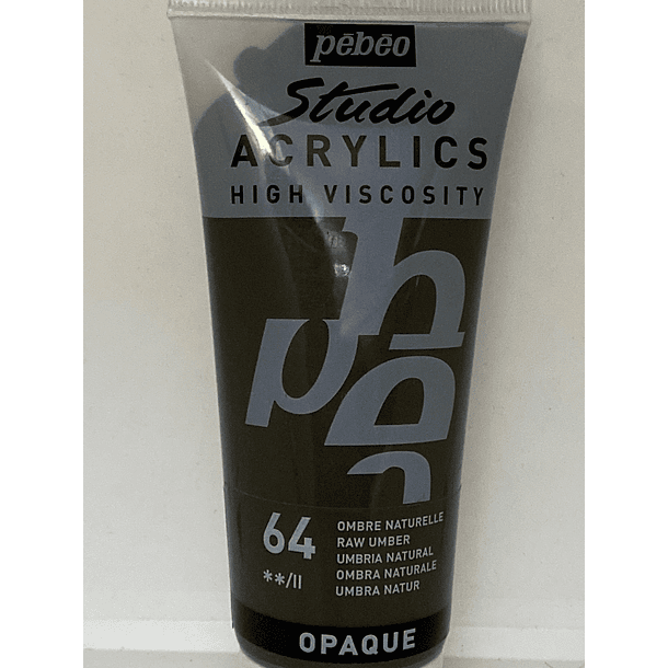 PINTURA ACRILICA PROFESIONAL 100 ML 64_SOMBRA NATURAL