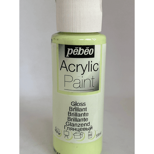 PINTURA ACRÍLICA 59ml 58_verde pistacho brillante