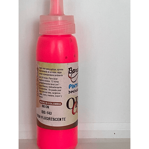 DIMENSIONAL DELINEADOR ORO COLOR 60 ML 143 ROSA FLUORESCENTE