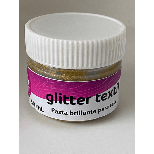 GLITTER TEXTIL RMC 50 ML ORO