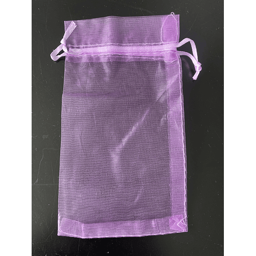 BOLSA DE ORGANZA 9x16 VIOLETA