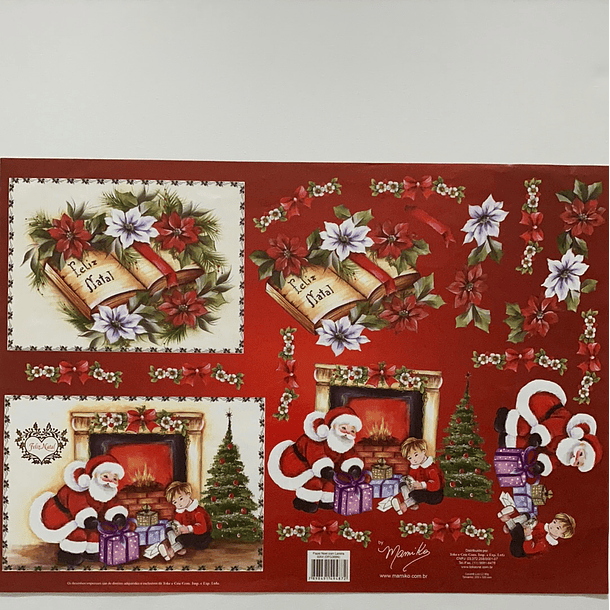  MAMIKO LAMINA DECOUPAGE NAVIDAD BRASIL MAMIKO 1