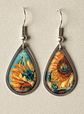 Aretes - Los girasoles Van Gogh  - Miniatura 3