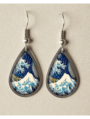 Aretes - Hokusai