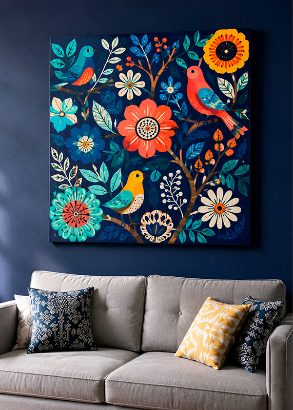 Proyecto de arte personalizado para interiores ARTJOAN