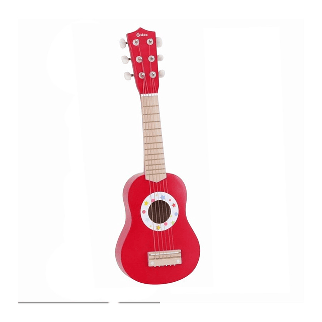 Guitarra y ukelele de madera