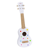 Guitarra y ukelele de madera