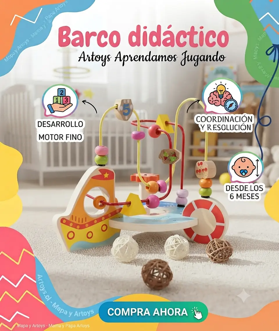 Barco Didáctico de Motricidad 1