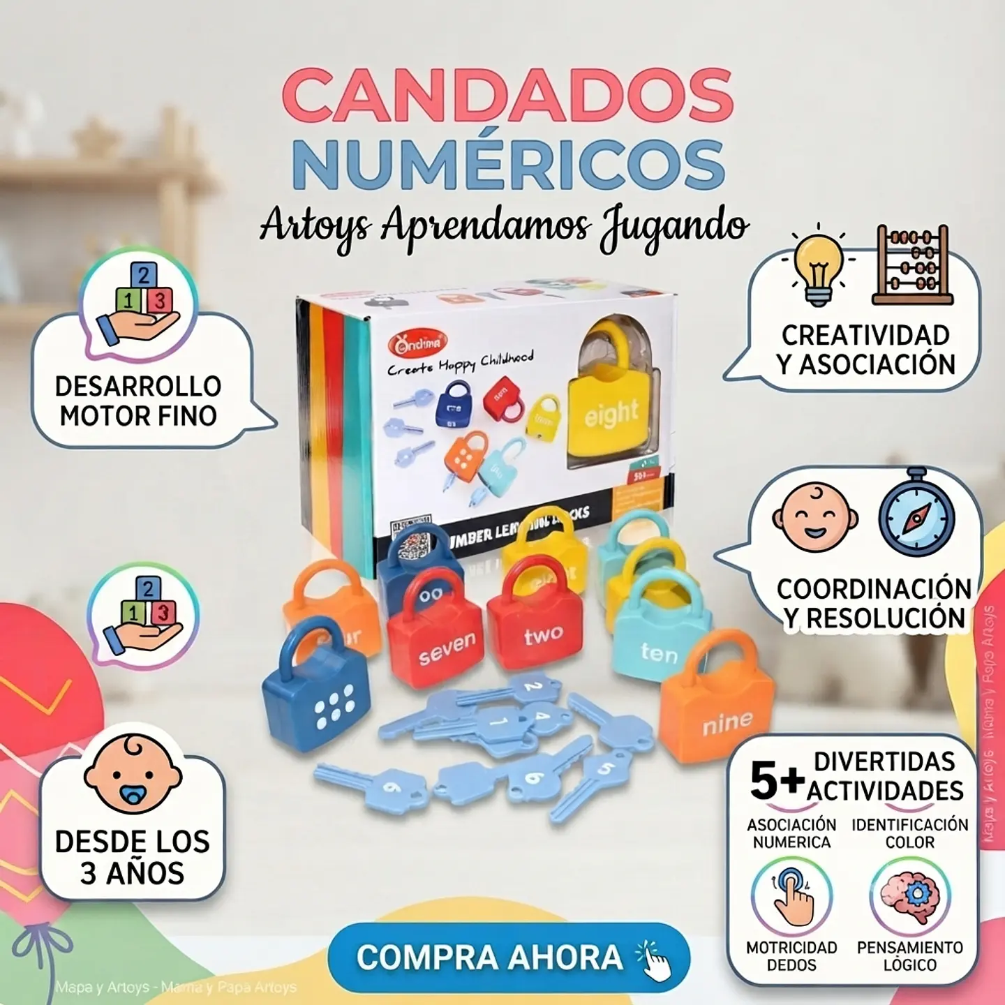 Candados Numéricos 1