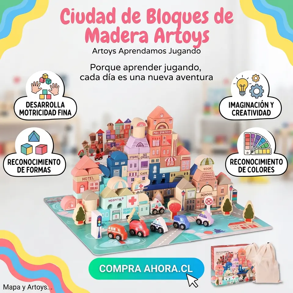 La Ciudad de Bloques de Madera 1