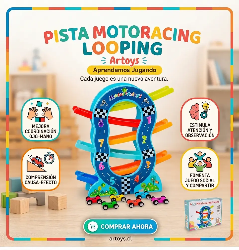 Pista Motoracing Looping 6 Niveles 1