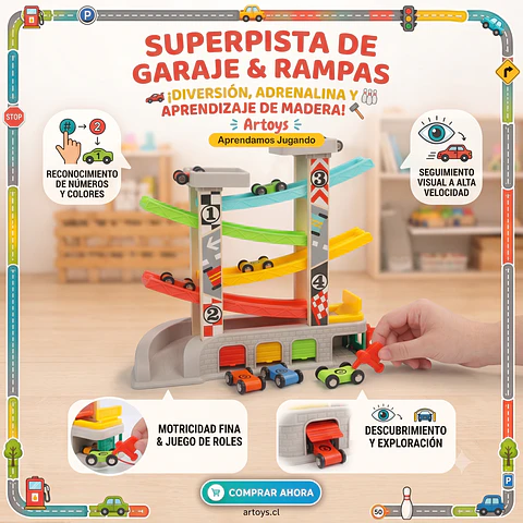 Super Pista Garaje & Bencinera Artoys